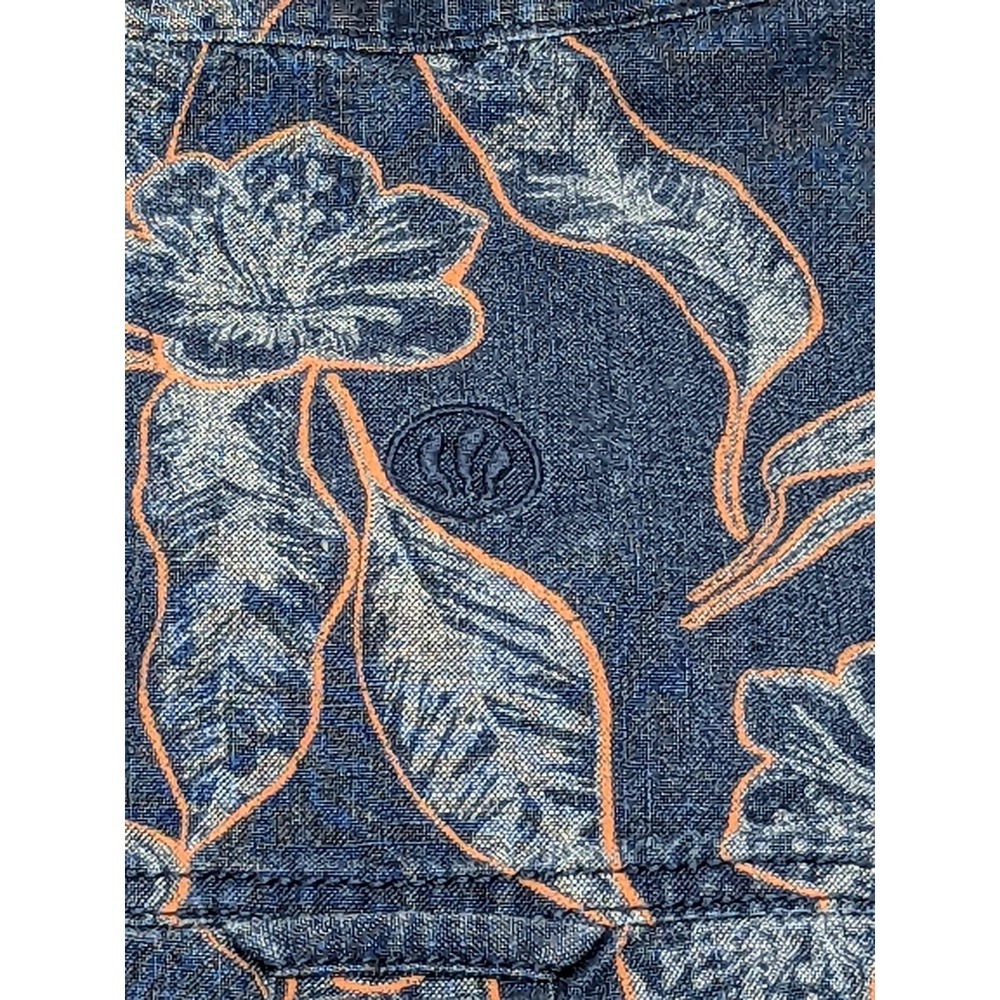Fat Face Hawaiian Shirt Floral Short Sleeve‎ Button Up UK British Mens XLT Tall - Picture 15 of 15